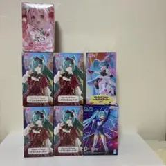 初音ミクフィギュアTrio Try iT、Coreful、ガンダム×ミク全7点