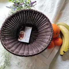 洗えるsaleen ブラウンバスケット