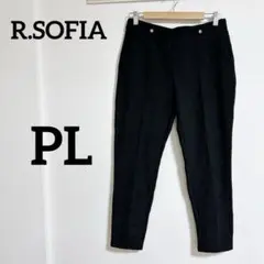 レア✨R.SOFIA 【PL】ブラックカジュアルパンツ 黒　USA古着　ズボン