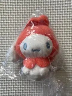 シナモロール カラフルうさみみケープマスコット レッド シナモン