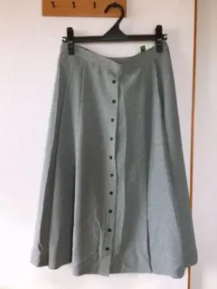 昭和レトロ 90年代 プリーツスカート ロングスカート フレアスカート 日本製