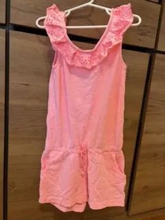 GapKids ノースリーブ ロンパース ピンク 130cmのサムネイル