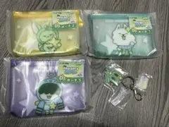 PPULBATU Magical Starポーチ3種類とキーホルダー1種類