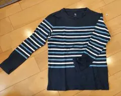 UNIQLO　ボーダー柄　長袖Tシャツ　130cm