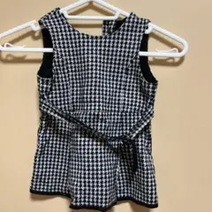 COMME CA DE MODE チェック柄ワンピース 90cm