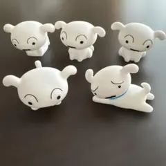 クレヨンしんちゃんシロ5体セット