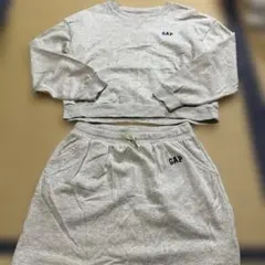 GAP グレー セットアップ トレーナー スカート