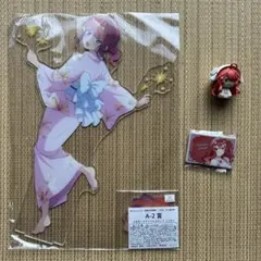 五等分の花嫁　きゃらっとくじAー2賞　傷あり　カードも