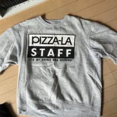⭐︎希少⭐︎ PIZZA-LA スタッフ用スウェット Lサイズ グレー ピザーラ 