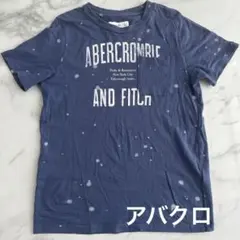 abercrombie アバクロンビー　Tシャツ　11/12 ネイビー　子供