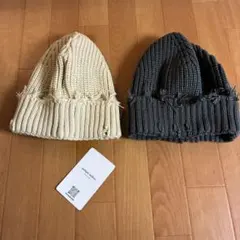 「Andco」のダメージ加工 ニットキャップ