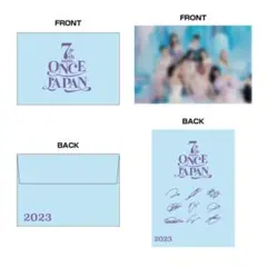 【まとめ売り可】TWICEくじ 招待状風フォトカード(2023-B ver.)