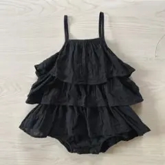 ♡コットンレースティアードワンピースロンパース♡
