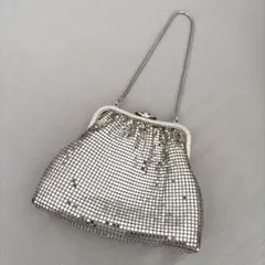 ヴィンテージ　メタルメッシュバッグ