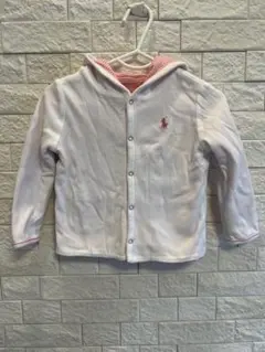 【RALPH LAUREN】 長袖 リバーシブルパーカーストライプ