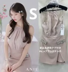 XSピンクanier4051アニエルローブドフルールキャバドレスAngelR - メルカリ