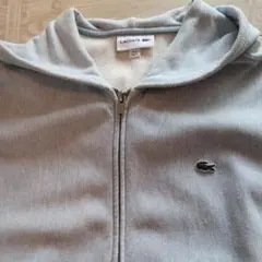 LACOSTE ライトブルー パーカー Lサイズ