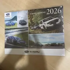 SUBARU カレンダー 2026 ステッカー付き 新品未使用のサムネイル