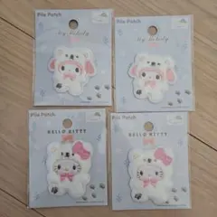 ハローキティ マイメロディ ワッペン