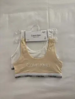 最後1点140㎝カルバンクラインスポーツブラ下着へそ出しCalvinKlein