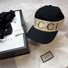 試着のみ　未使用　GUCCI 帽子　ラメバケットハット　レディース 試着のみ 未使用 GUCCI 帽子 ラメバケットハット レディース - メルカリ