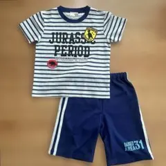 motherways 恐竜柄 吸汗速乾 Tシャツ&ハーフパンツセット120㎝のサムネイル