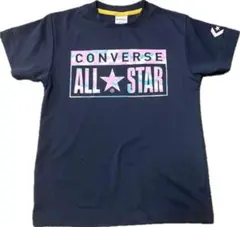 CONVERSE ALL STAR キッズ Tシャツ ネイビー 140cmのサムネイル