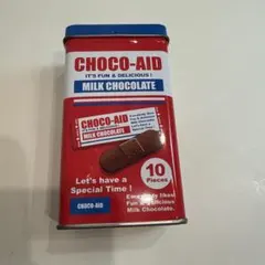CHOCO-AID チョコエイド　空き缶 小物入れ
