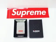 希少 新品 Supreme Diamond Cut Zippo ジッポー - メルカリ