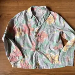 KAPITALキャピタル 花柄　コットンリネン　ジャケット　修復あり日本製 Sのサムネイル