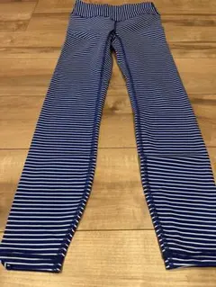 GapFit ストライプ スパッツ XXS ネイビーのサムネイル