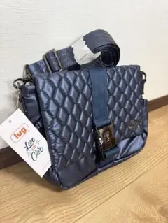 【新品未使用】斜めがけバッグ キルティング ショルダーバッグ 花柄 lug