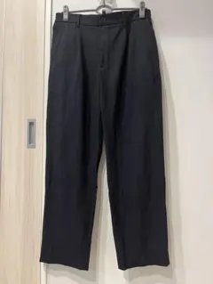 UNIQLO ユニクロ タックワイドパンツ ストレッチ タグ付き　メンズM