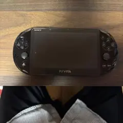 SONY PS Vita PCH-2000 本体 ブラック 専用カバー・ケース付