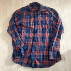 UNIQLO フランネルチェックシャツ