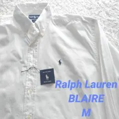 未使用品 ミント ラルフローレン チノシャツ BLAIRE ボタンダウン M