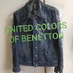 ベネトン　デニムジャケット/Gジャン