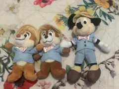 SPRING Vacation 2022 　チップとデール　ぬいぐるみチャーム