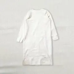 UNIQLO ワンピース シンプル ナチュラル クルーネック ベーシック 膝丈