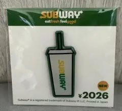 サブウェイ　福袋2026 ドリンク　ピン