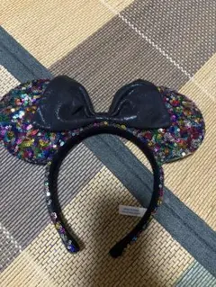 ミッキー耳カチューシャ（スパンコール）