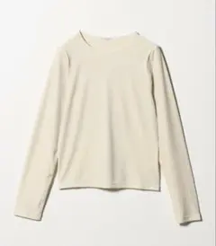 beauty &youthユナイテッドアローズ　ベロアロングスリーブ Tシャツ