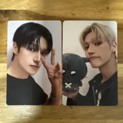 ATEEZ ポップアップ MD ランダムトレカ 2枚コンプセット ウヨン