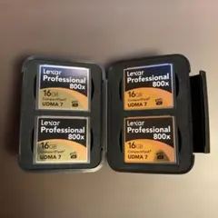 Lexar Professional コンパクトフラッシュカード CF ケース付