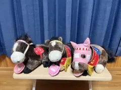 AVANTI ぬいぐるみ 3体セット 競馬