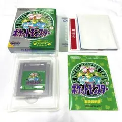 【通電確認済】 美品 ポケットモンスター 緑 ゲームボーイ ソフト