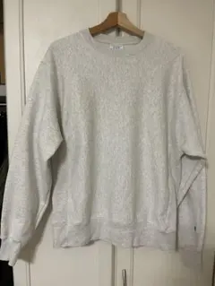 Champion Reverse Weave スウェット オートミール M