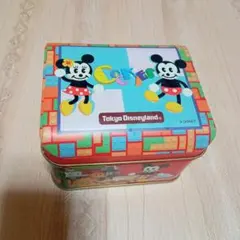 東京ディズニーランド　空き缶　クッキー缶　ミッキーマウス　ミニーマウス