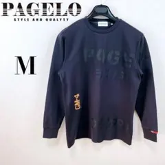 【新品未使用 パジェロ】ロゴプリント長袖TシャツメンズMのサムネイル