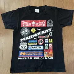 マリオカート Tシャツ 黒 キッズのサムネイル